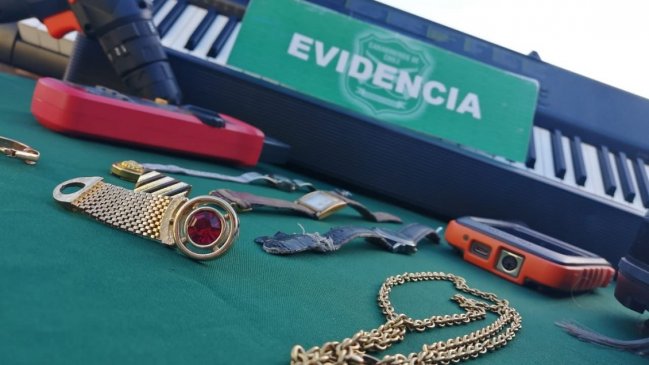 Banda dedicada al robo de casas fue desarticulada en La Serena
