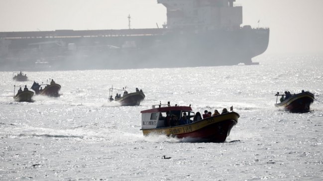   Pescadores de Quellón iniciaron movilización con bloqueos de rutas 