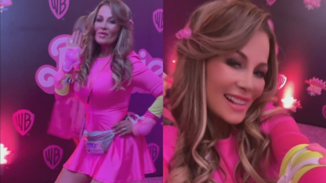 Critican presencia de Cathy Barriga en premiere de 