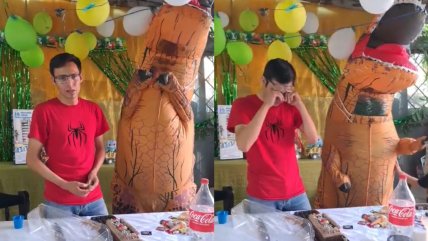   Padre organizó una fiesta de cumpleaños para su hijo, pero la madre no lo dejó ir 