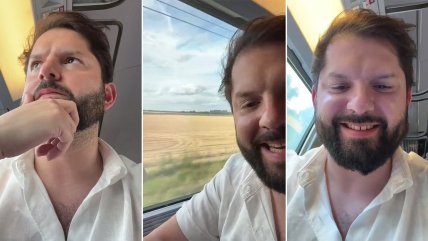  Boric afirma que los trenes europeos 