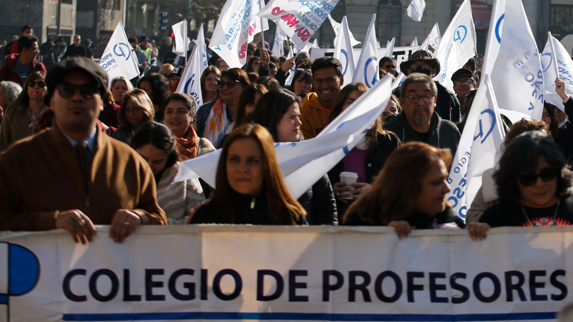 Colegio de Profesores realizará un paro la próxima semana