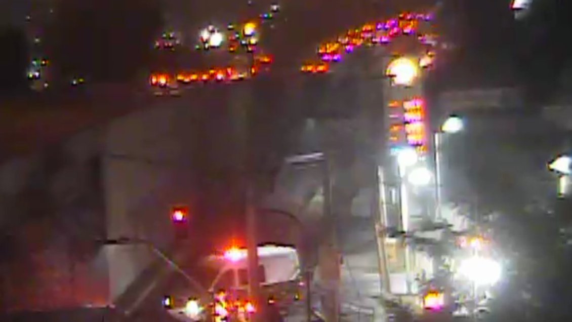 Quilicura: Protesta con barricadas generó corte total de Vespucio Norte