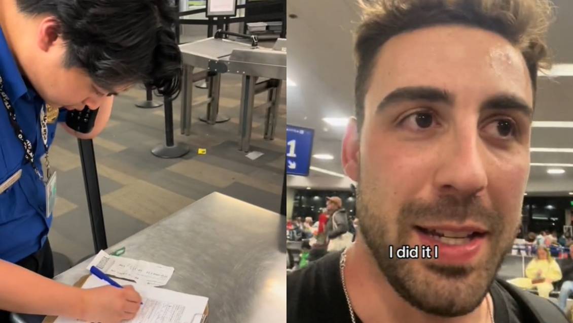 Hombre llegó a aeropuerto sin carnet y se sorprendió de todo lo que sabía la policía de él