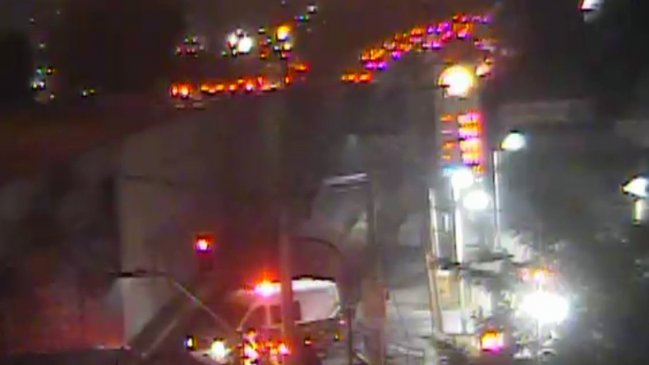 Quilicura: Protesta con barricadas generó corte total de Vespucio Norte