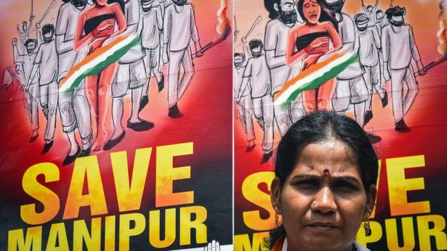 Protestas en la India por mujeres que fueron forzadas a desfilar desnudas