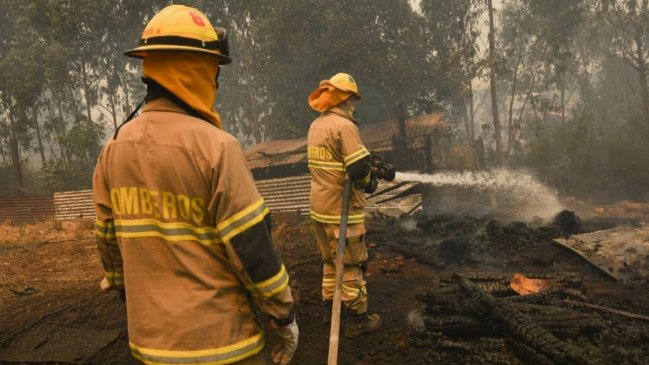 Adulto mayor murió en el incendio de su casa en sector rural de Carahue