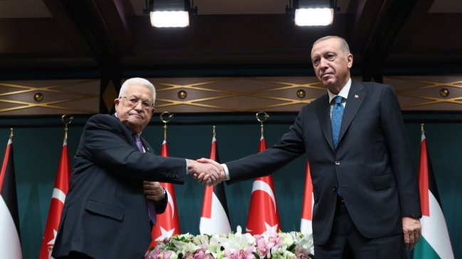 Erdogan destacó la necesidad de crear un Estado palestino  