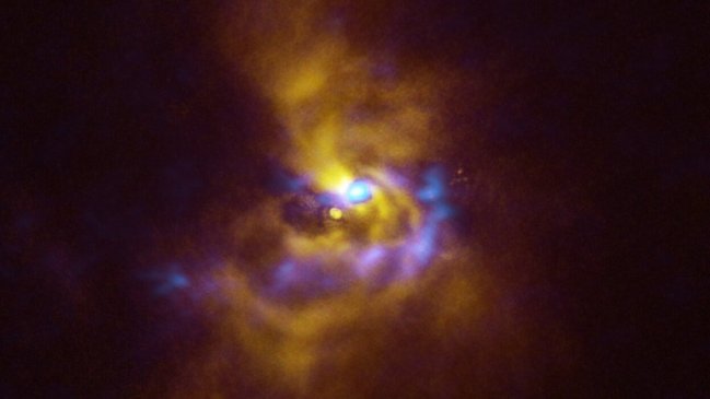 Telescopio en Chile captó una imagen que puede explicar cómo nacen los planetas gigantes