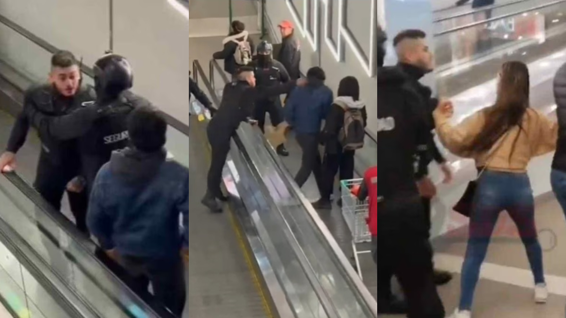 Guardia golpeó a cliente en mall de Viña del Mar: Lo persiguió para agredirlo