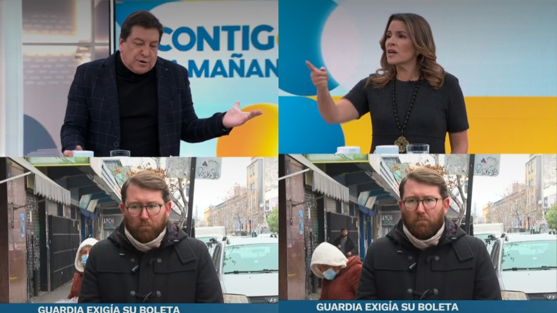¿Se debe mostrar la boleta? Intenso debate de Julio César y Monserrat en Contigo en la mañana
