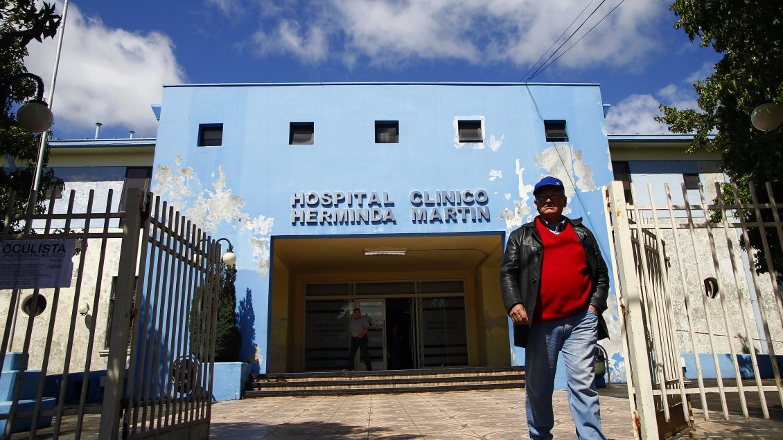 Murió la niña que cayó desde el quinto piso del Hospital de Chillán