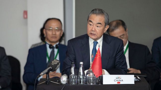 China llama a lograr una 