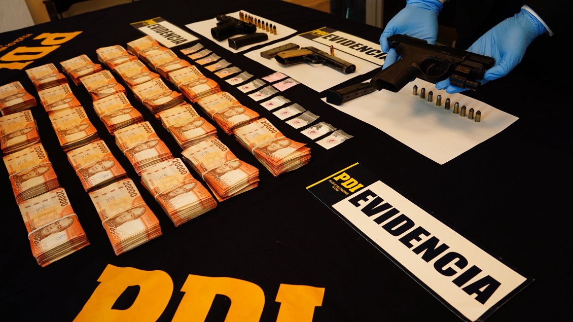 PDI intervino en casona ocupada por banda criminal en Coquimbo