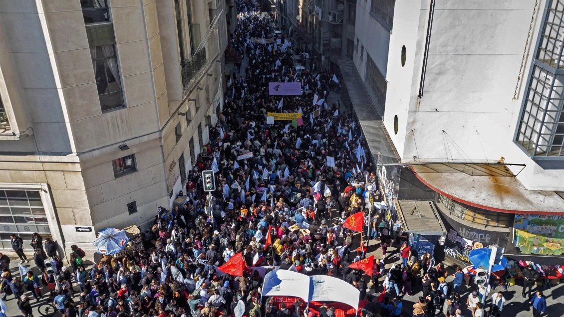 Profesores convocaron a concentración en la Alameda para este jueves