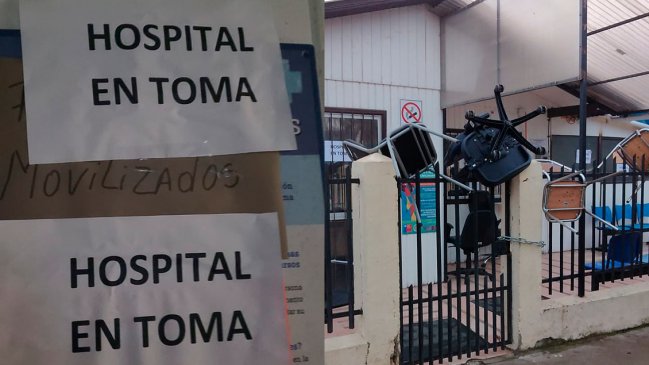   Trabajadores se tomaron las dependencias del Hospital de Casablanca 