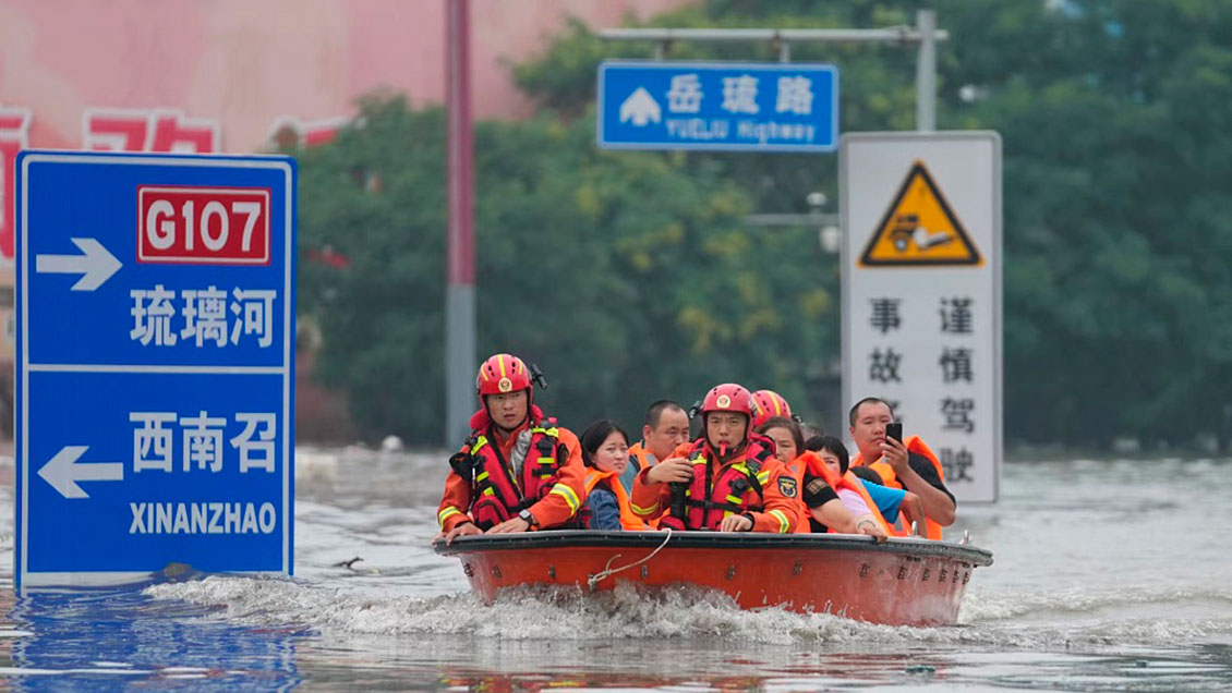 Beijing registra las lluvias más intensas en 140 años