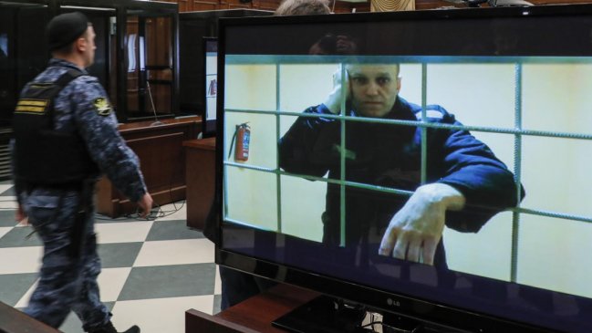 Tras recibir otros 19 de años de cárcel, Alexéi Navalni cree que nunca será libre