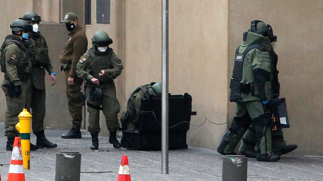 Bomba simulada apareció en Providencia