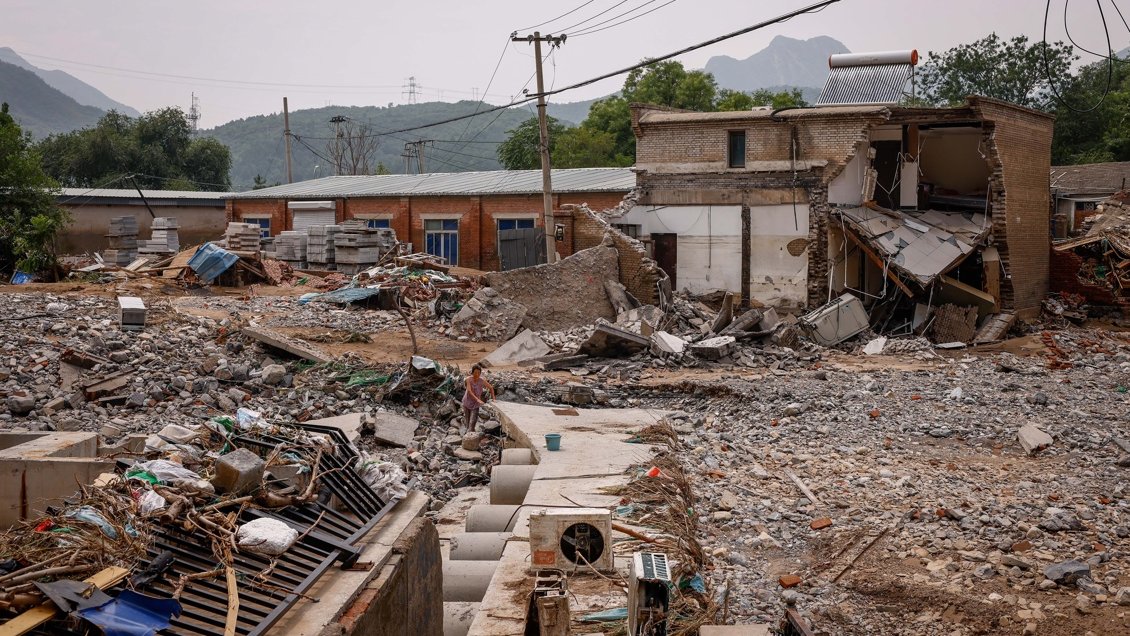 Al menos 14 muertos dejan fuertes lluvias en el noreste de China