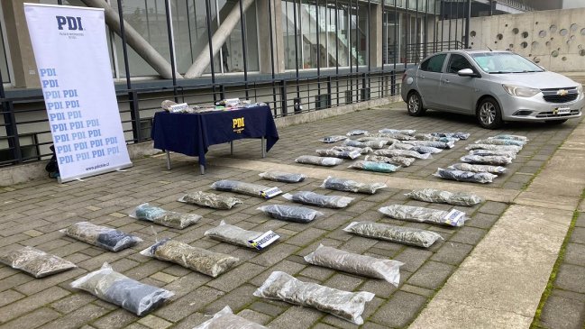 Dos excarabineros y funcionaria activa fueron detenidos por pertenecer a una banda narco