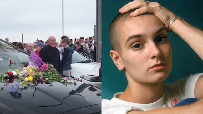 Miles de personas despidieron a Sinéad O'Connor en Irlanda