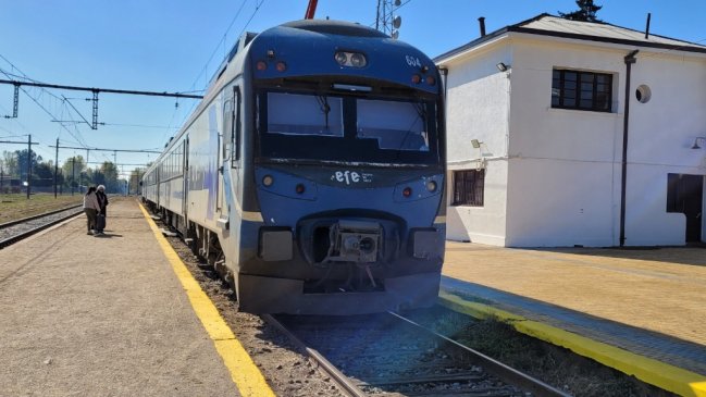   EFE aumentará oferta de trenes a Linares para feriado de agosto 