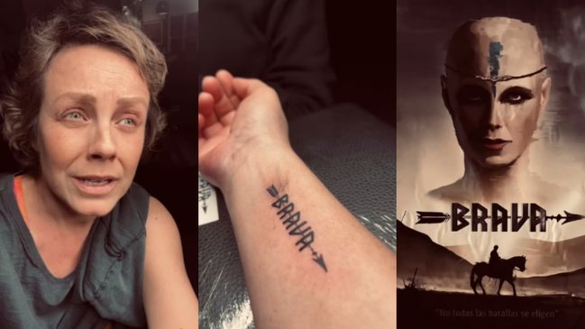 Claudia Conserva explica el origen de especial tatuaje tras superar el cáncer