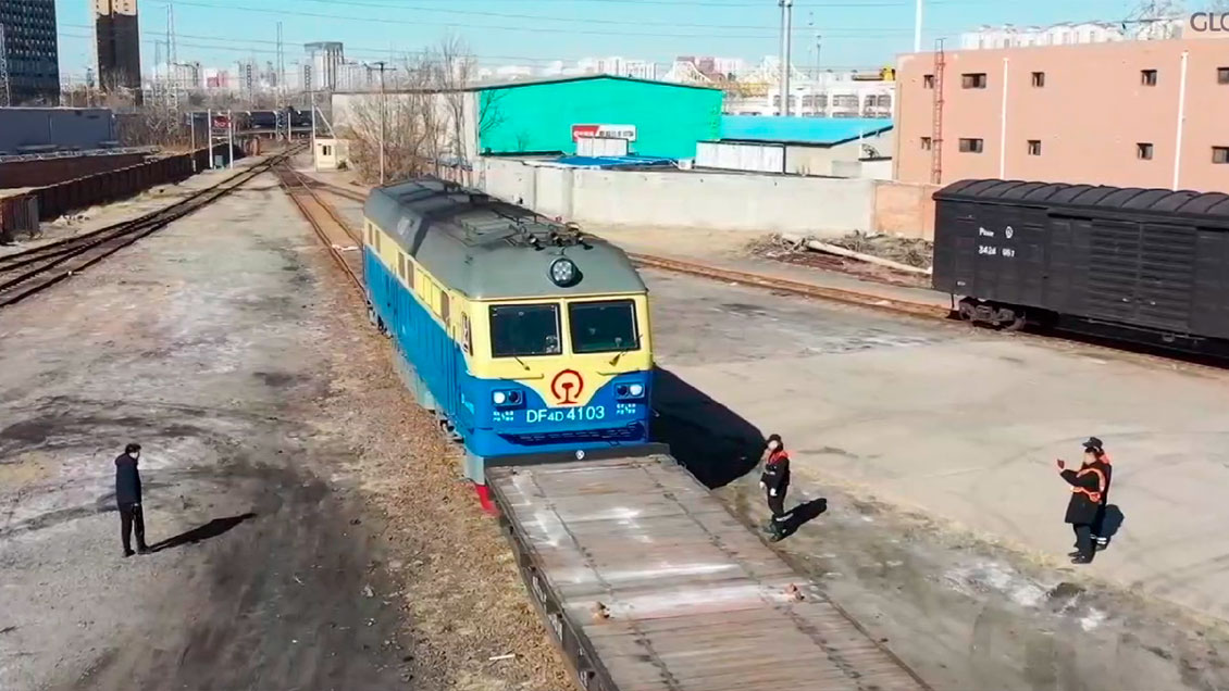 Xi'an inauguró nuevo tren de mercancías entre China y Europa