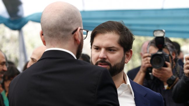 Presidente Boric se reúne con el ministro Jackson en La Moneda