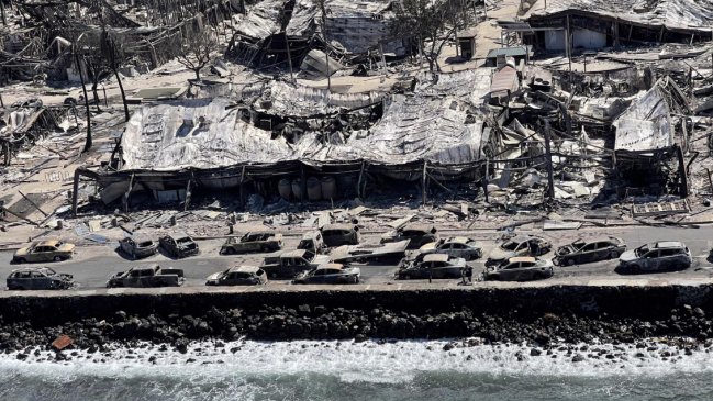 Con 89 muertos, los incendios en Hawái ya son los más letales del último siglo en EEUU