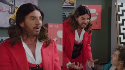   Álvaro Rudolphy reapareció en televisión con divertido personaje en 