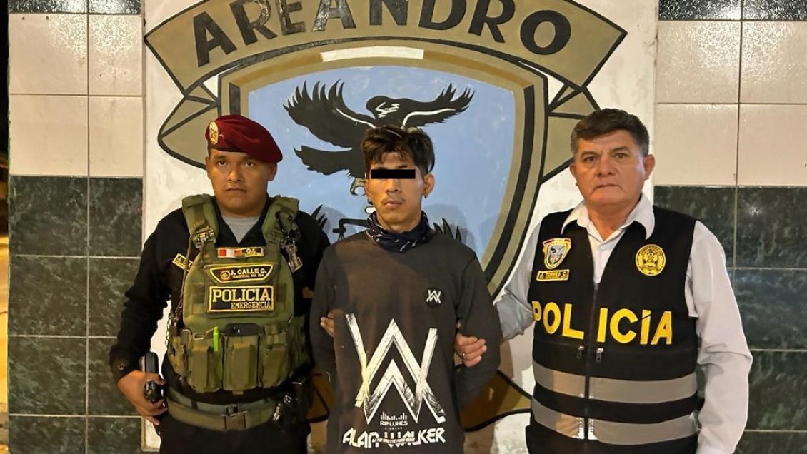 Perú detuvo a presunto sicario de la banda ecuatoriana 