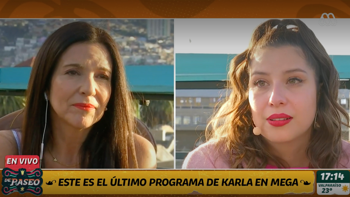 Karla Constant vivió emotiva despedida de Mega: 