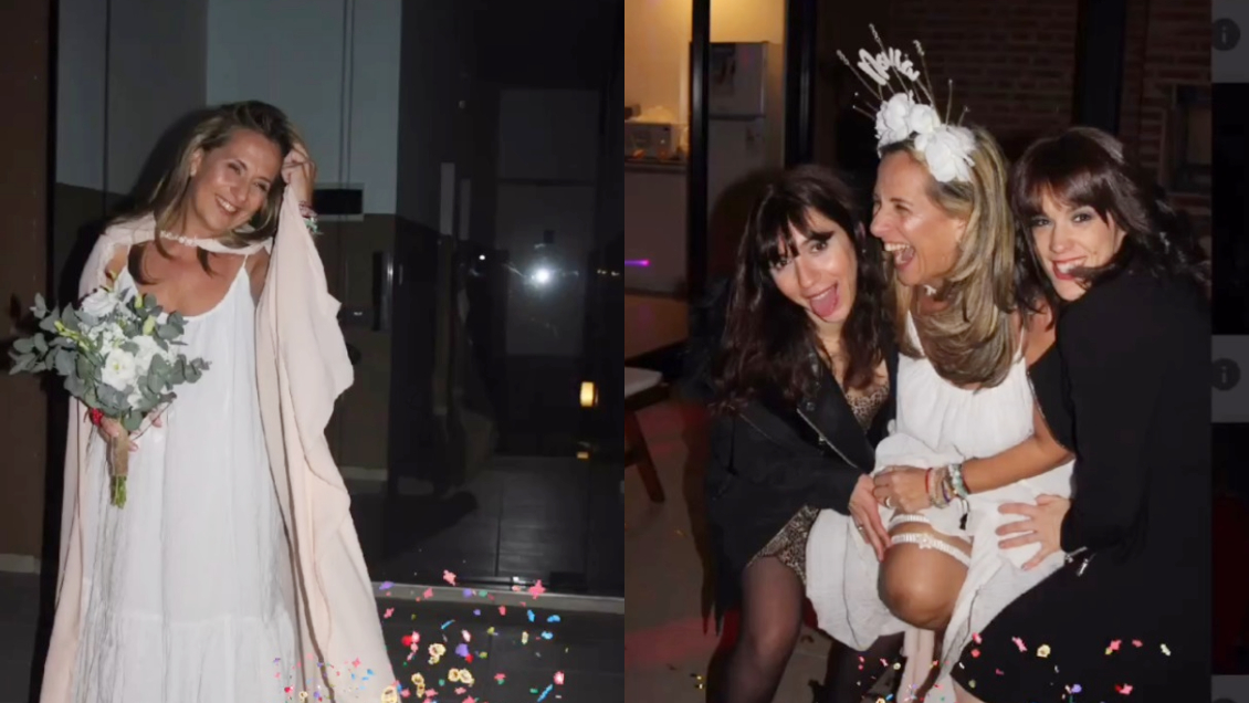 Mujer se casó consigo misma en íntima ceremonia en Argentina: 