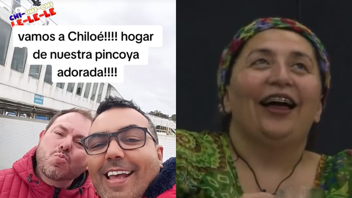 Pareja de uruguayos viajó a Chiloé para conocer el hogar de la Pincoya de Gran Hermano