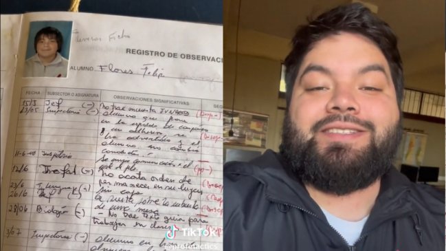 Docente hace clases en liceo del que fue expulsado de niño, y da importante consejo: 