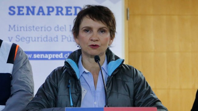 Ministra Tohá: El sistema frontal que llega el lunes 