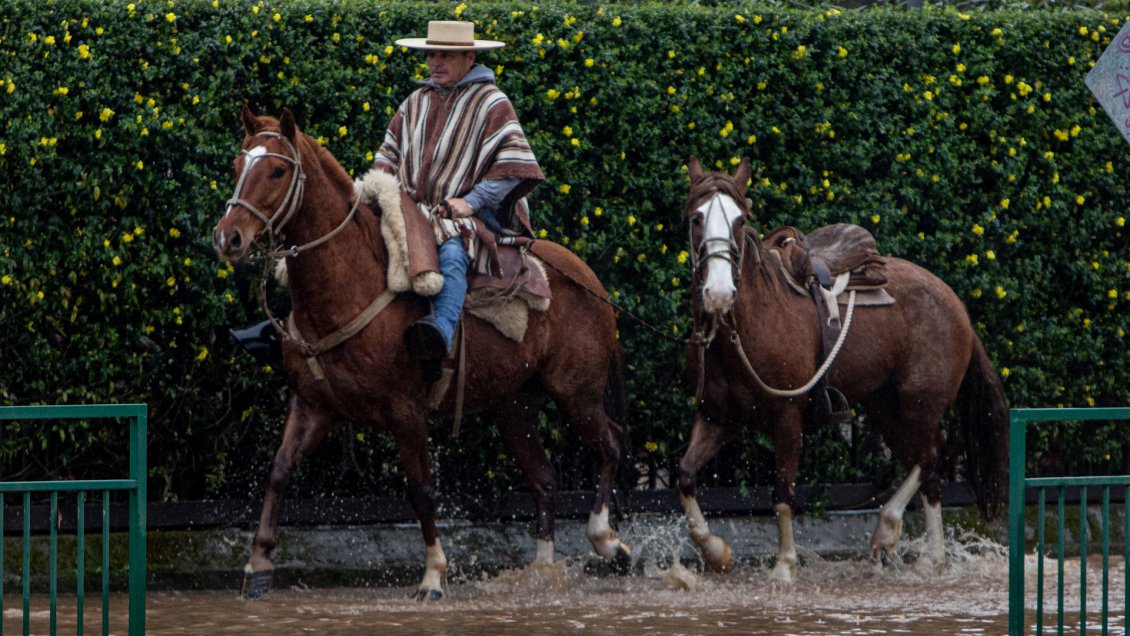 Sistema frontal en zona centro sur: 41 mil personas aisladas y más de 22 mil viviendas con daños