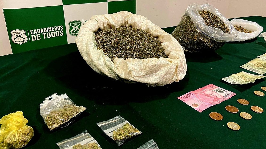 Operativo antidrogas en La Serena dejó cuatro detenidos