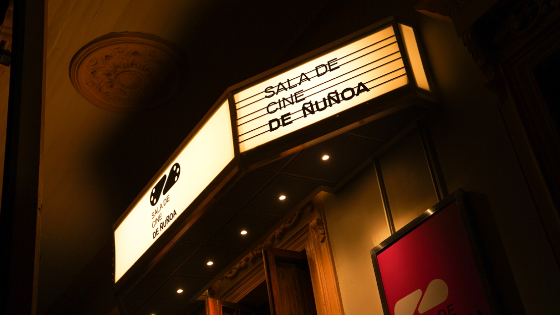 Frontis Sala de Cine de Ñuñoa