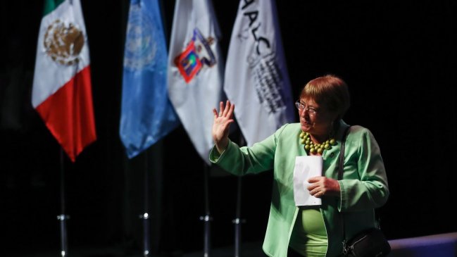  Bachelet inauguró en México la Cumbre del Hábitat de América Latina  