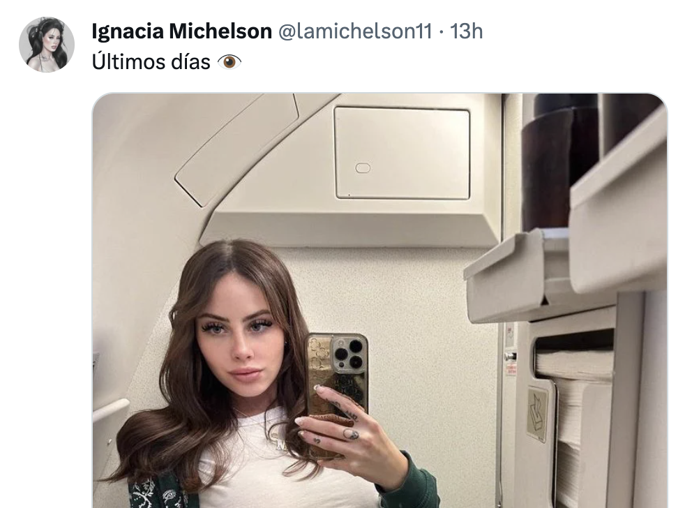 Michelson hizo referencia a Gran Hermano Michelson hizo referencia a Gran Hermano