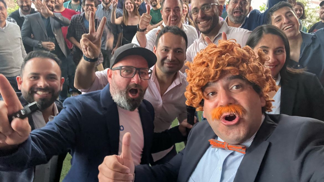 Pablo Zamora en sus charlas motivacionales