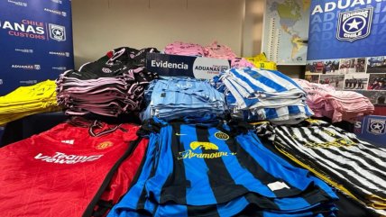   Vallenar: Incautan 2.770 camisetas de fútbol falsificadas 