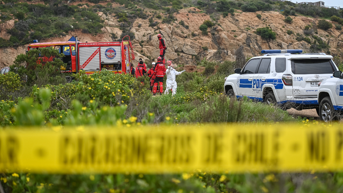 Cadáver envuelto en frazadas y nylon fue hallado en Playa Ancha