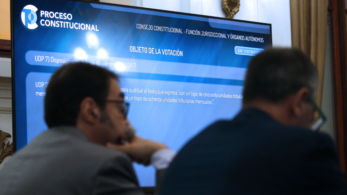 Consejo Constitucional: Comisiones continúan desde este lunes con las votaciones