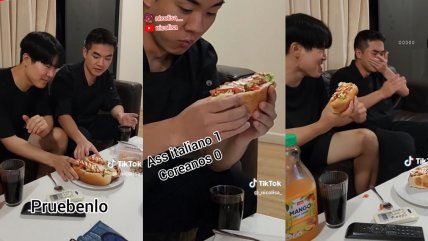   Coreanos reaccionan tras probar un as italiano por primera vez: 