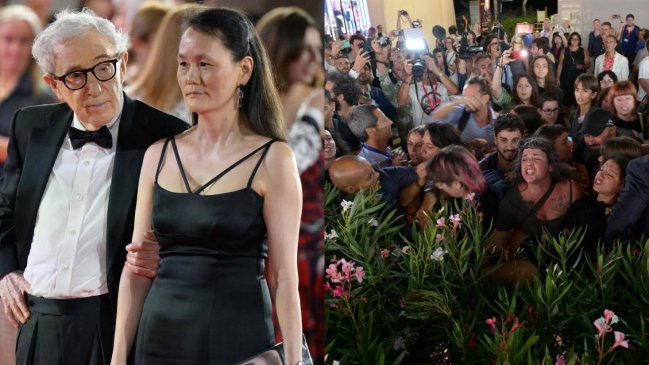   Manifestantes interrumpieron premiere de Woody Allen en Festival de Venecia 