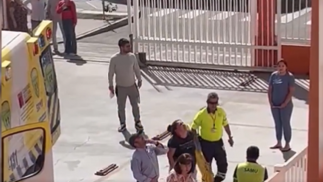 Niña de tres años está grave tras caer de un cuarto piso en Antofagasta